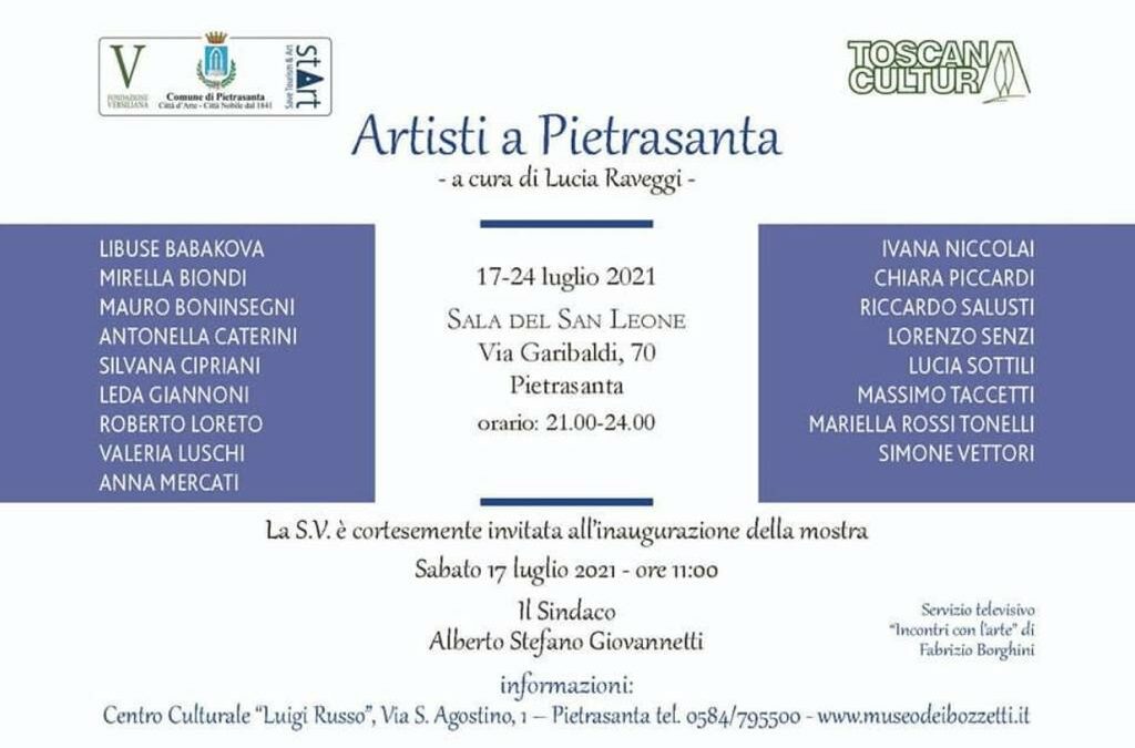 Mostra collettiva | Artisti a Pietrasanta